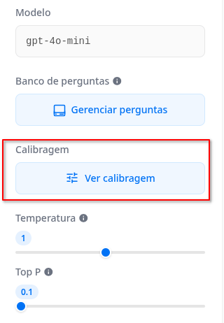 Calibragem no Playground