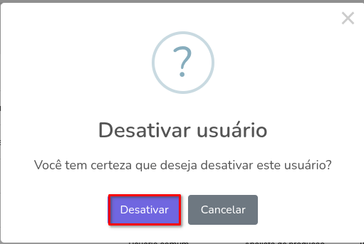 Listagem de usuários