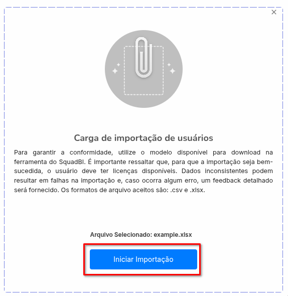 Listagem de usuários